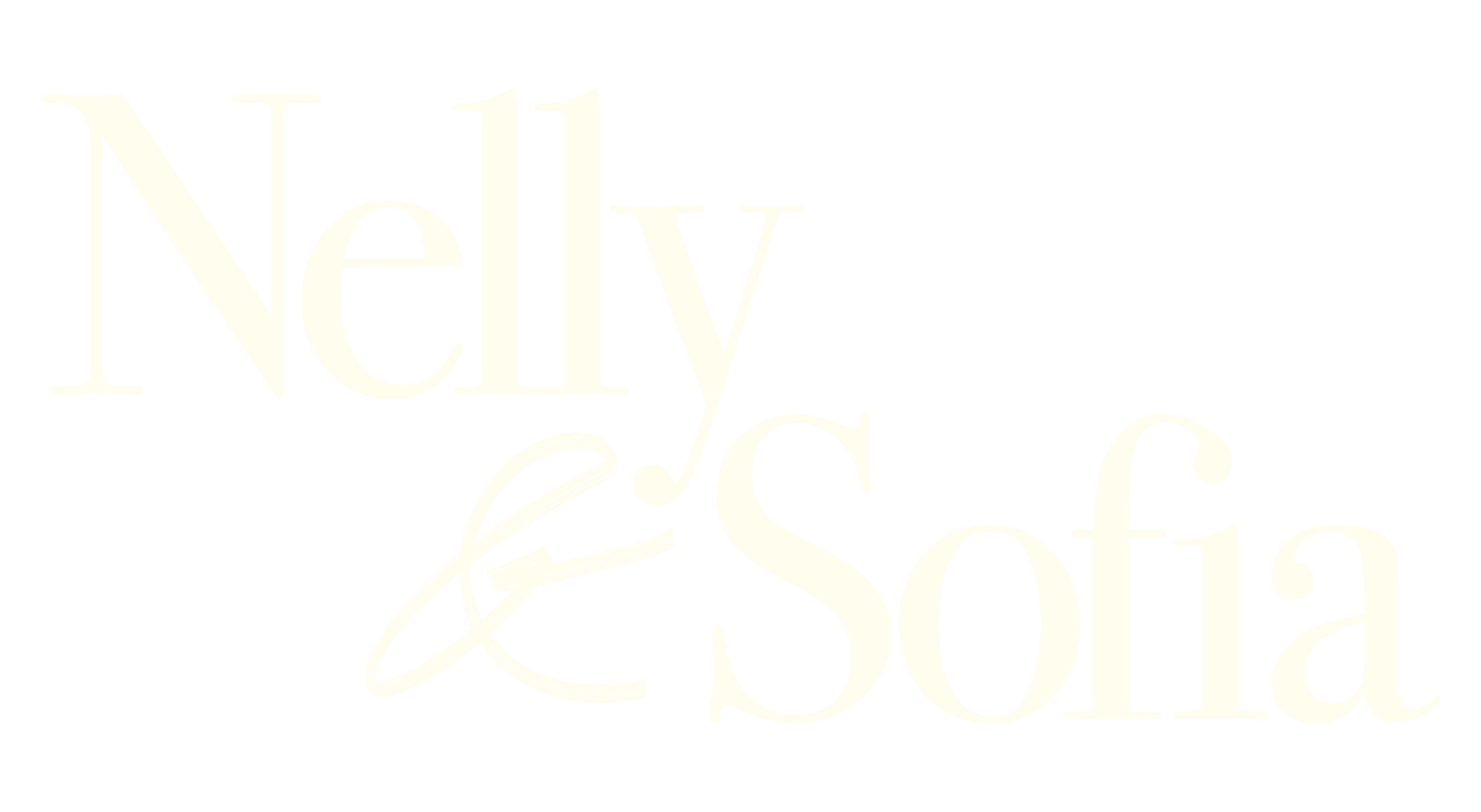 logo nelly & sofía